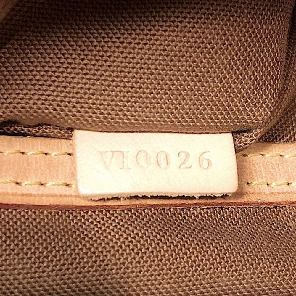 LOUIS VUITTON Monogram Cabas Mezzo Tote Shoulder Bag Larger Than Cabas Piano
